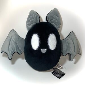 Creepy Kawaii Plush Baby Bat - Monochrome Edition Spooky Halloween Decor Stuffed